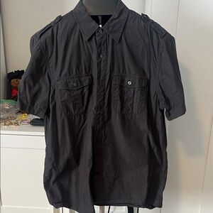 GAP Charcoal Fitted Shirt